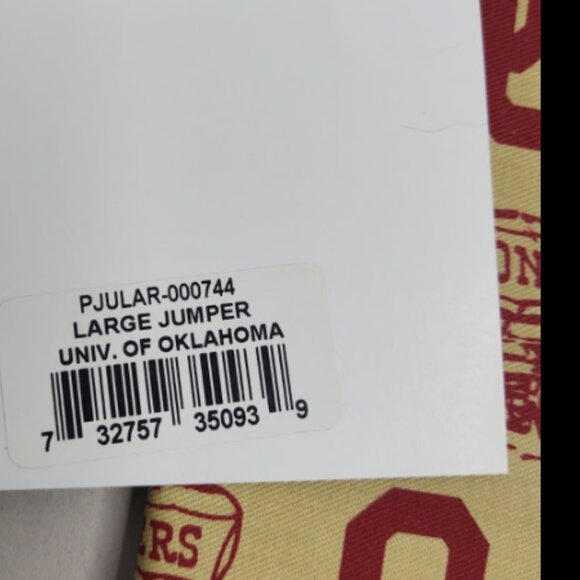 PET GOODS University of Oklahoma Sooners Collegiate Dog Jumper Size Large (J1) - Picture 3 of 6